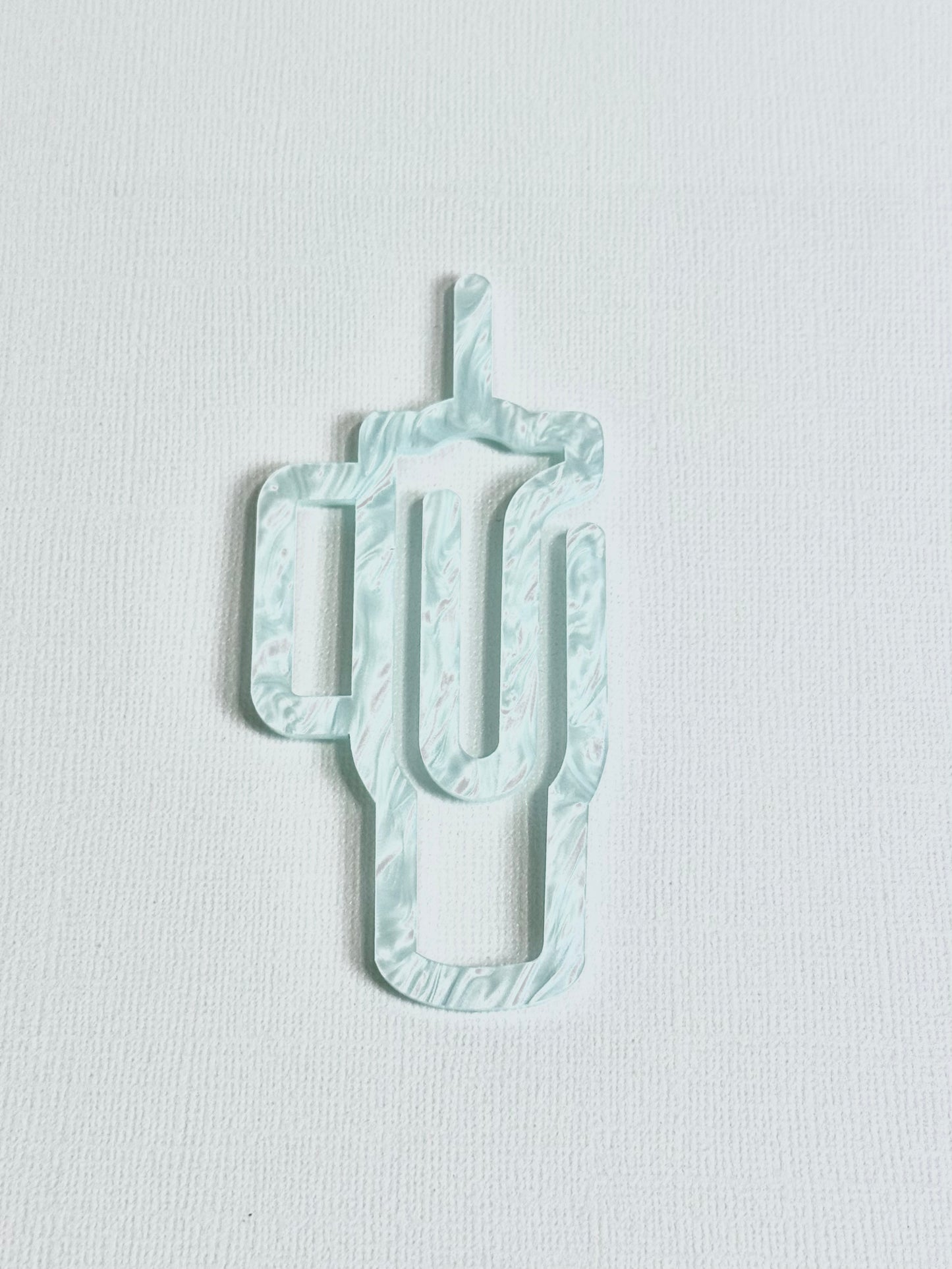 Tumbler Shaped Acrylic Bookmark