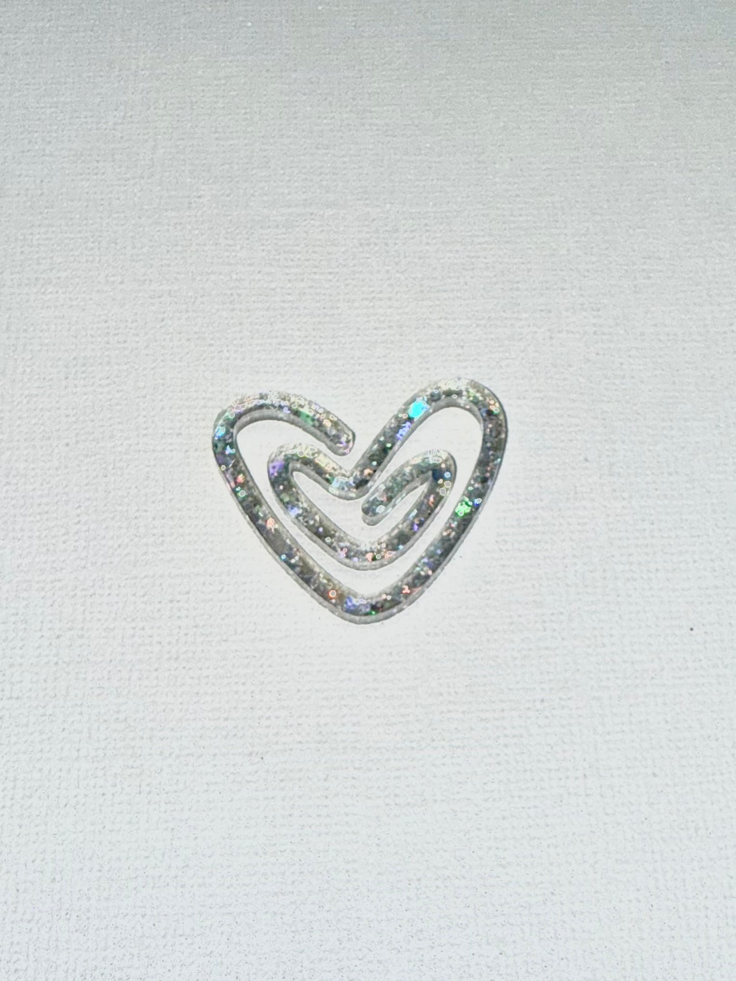 Heart Acrylic Bookmarks