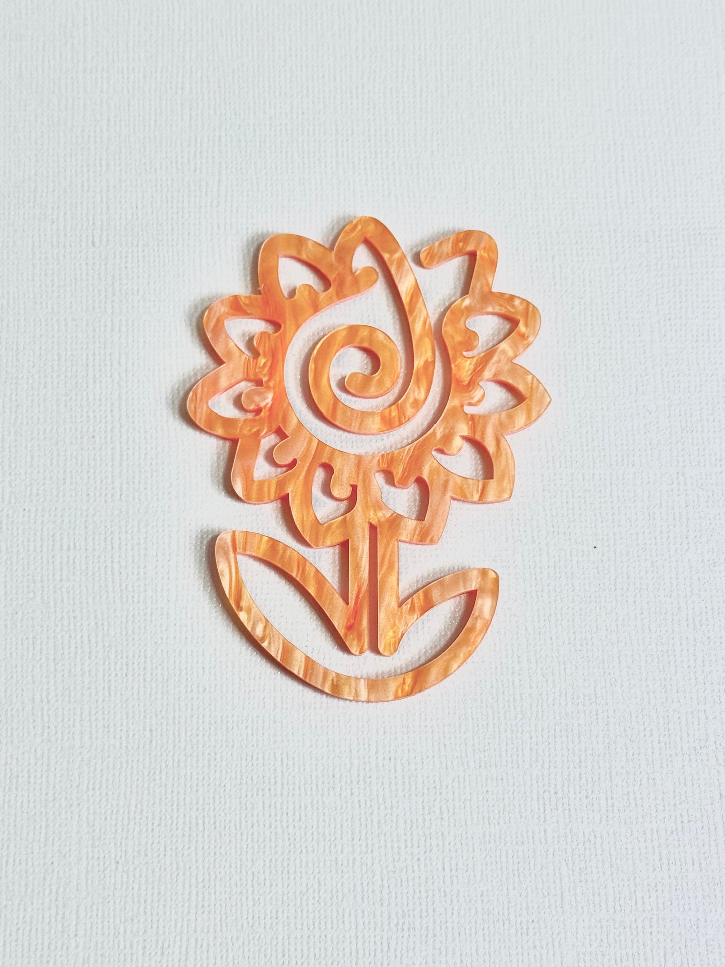 Flower Shaped Bookmark