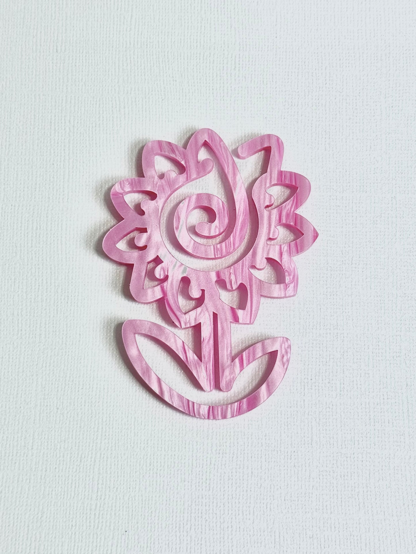 Flower Shaped Bookmark