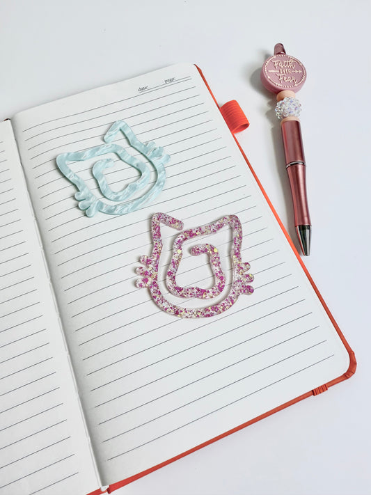 Cat Shaped Bookmark