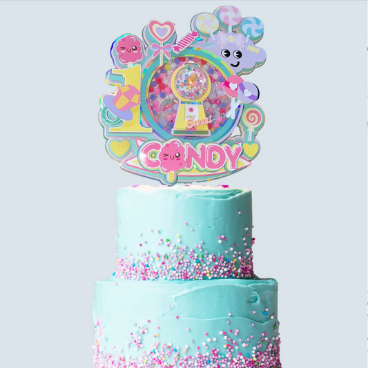 Shaker Cake Topper