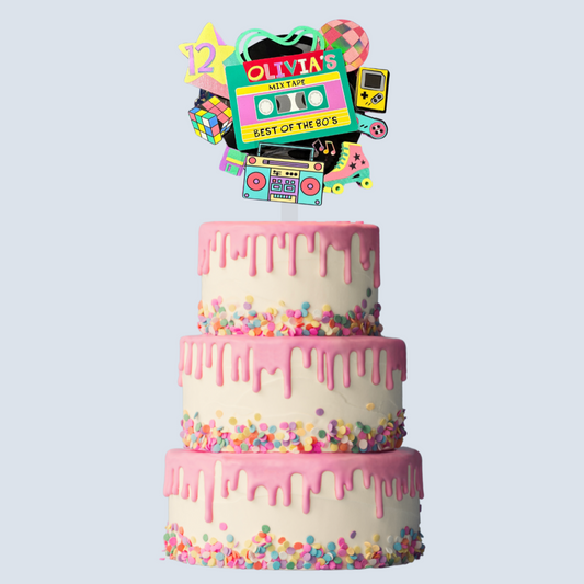 3D Layered Cake Topper